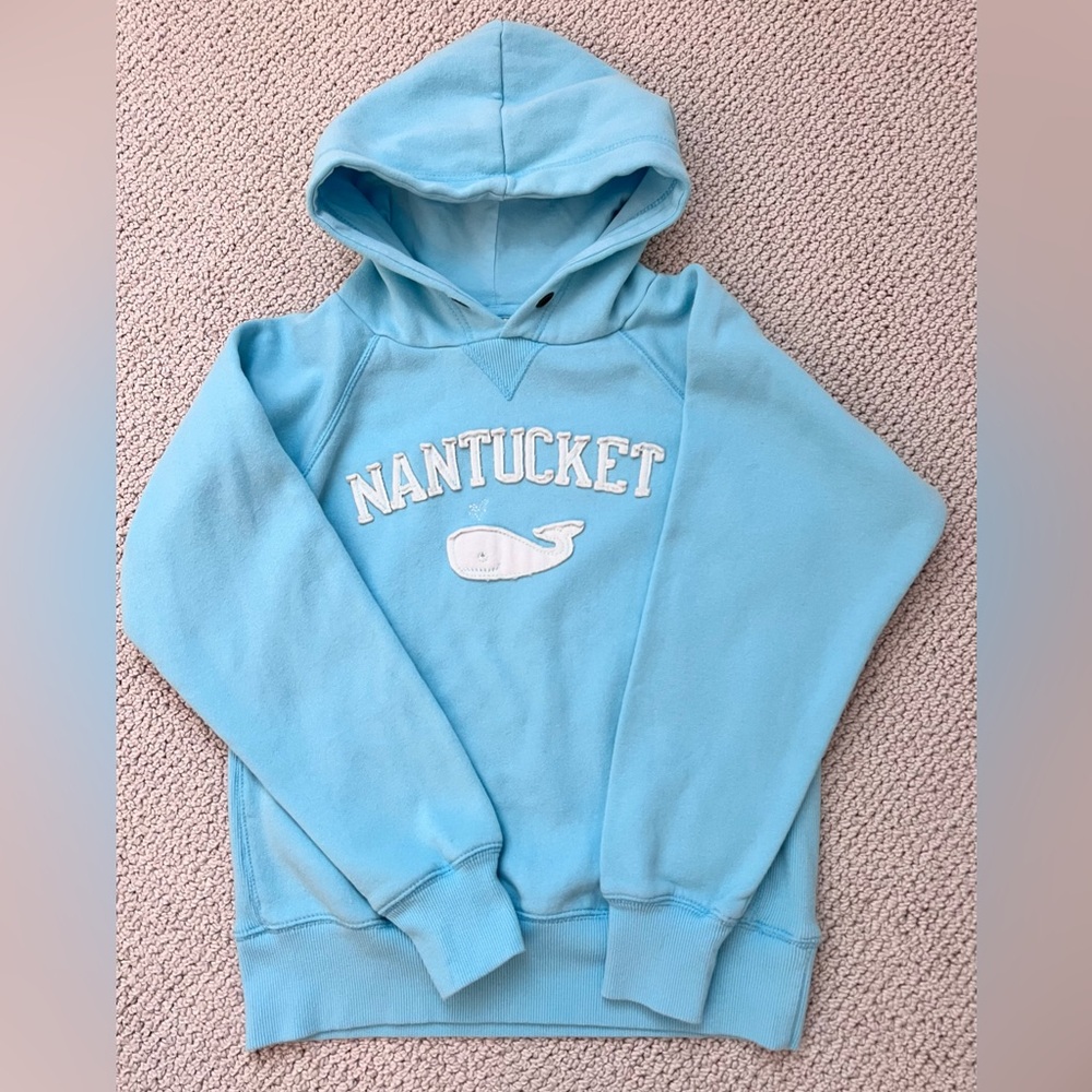Kids Nantucket Appliqué Hooded Sweatshirt - Size M